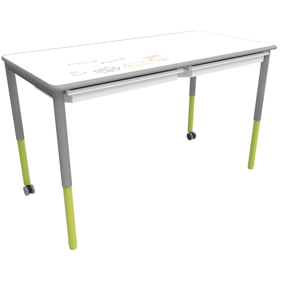 Twist‘n’Lock™ Rectangle Table with Performance Edging