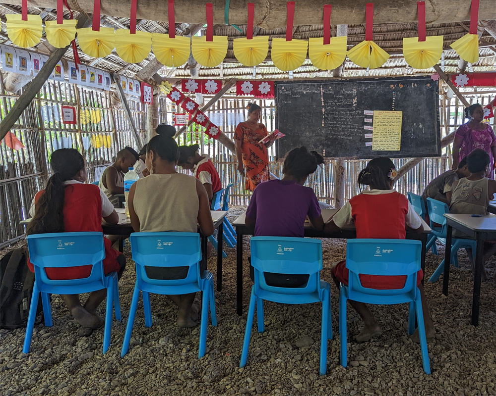 Creating spaces for students to learn in the most remote islands in the world