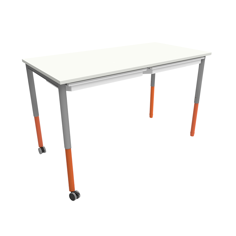 Twist‘n’Lock™ Rectangle Table with Rigid Edging